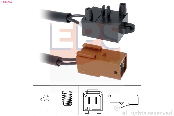 EPS 1.810.214 Switch, clutch control (cruise control)