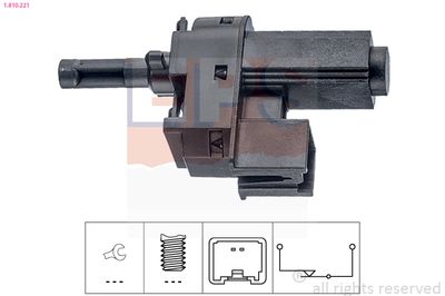 Switch, clutch control (cruise control) EPS 1.810.221