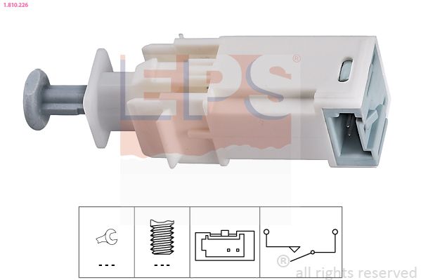 EPS 1.810.226 Switch, clutch control (cruise control)