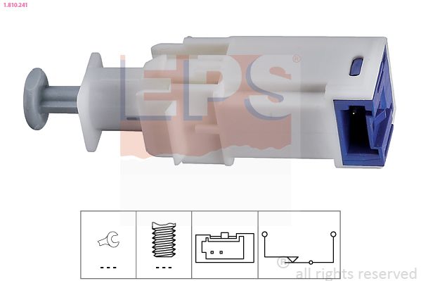 EPS 1.810.241 Switch, clutch control (cruise control)