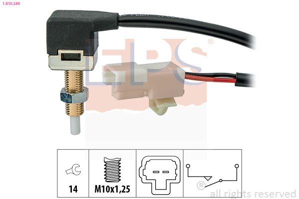EPS 1.810.289 Switch, clutch control (cruise control)