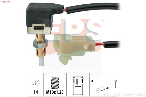 EPS 1.810.297 Switch, clutch control (cruise control)