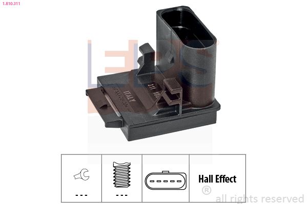 EPS 1.810.311 Switch, clutch control (cruise control)