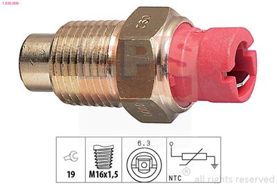 Sensor, coolant temperature EPS 1.830.000