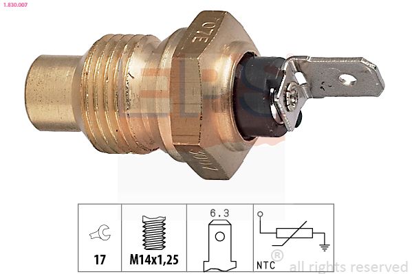 EPS 1.830.007 Sensor, coolant temperature