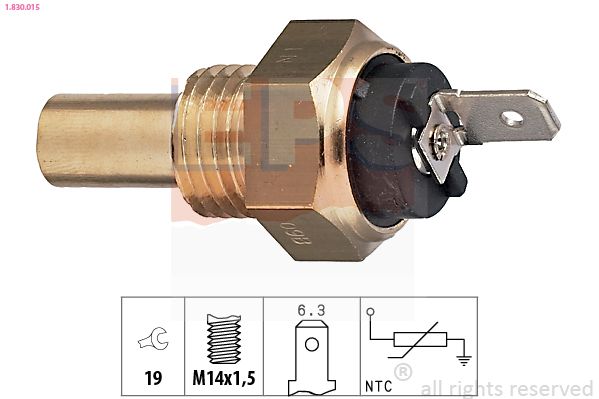 EPS 1.830.015 Sensor, coolant temperature