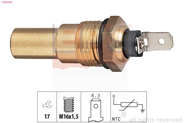EPS 1.830.035 Sensor, coolant temperature