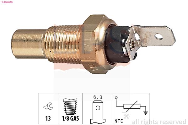EPS 1.830.079 Sensor, coolant temperature