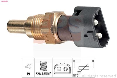 Sensor, coolant temperature EPS 1.830.091