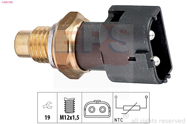 EPS 1.830.109 Sensor, coolant temperature