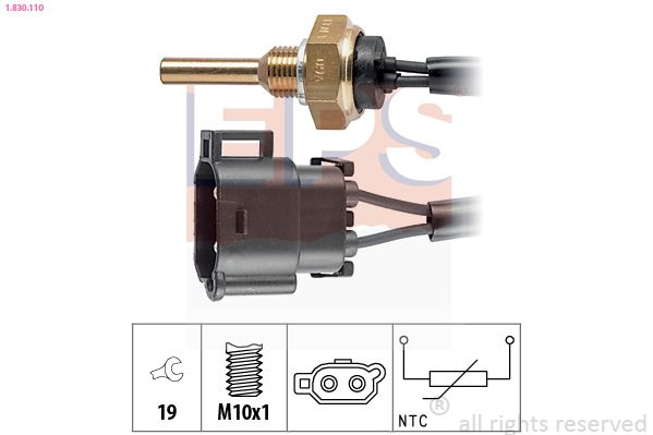 EPS 1.830.110 Sensor, coolant temperature