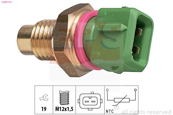 EPS 1.830.114 Sensor, coolant temperature