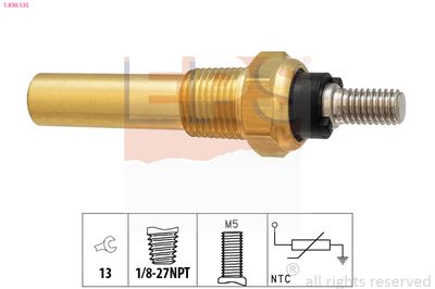 Sensor, coolant temperature EPS 1.830.135