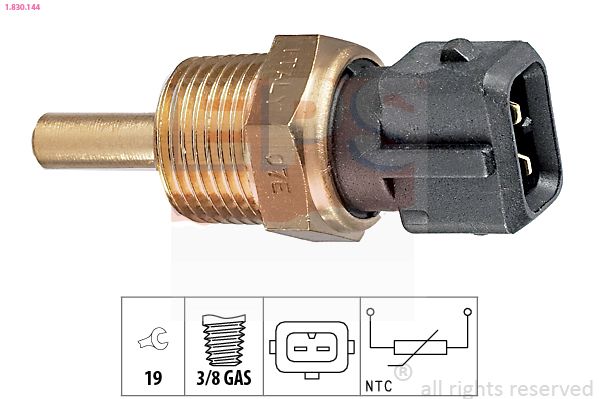 EPS 1.830.144 Sensor, oil temperature