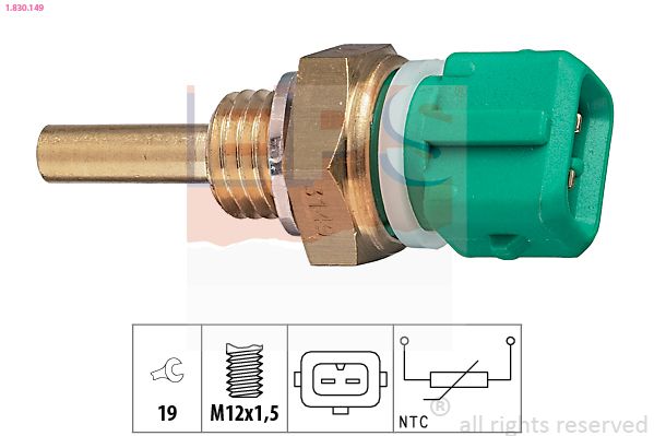 EPS 1.830.149 Sensor, coolant temperature