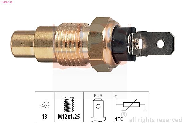 EPS 1.830.159 Sensor, coolant temperature