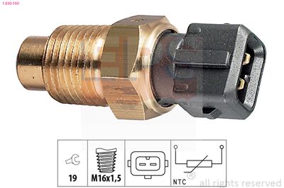 Sensor, coolant temperature EPS 1.830.160