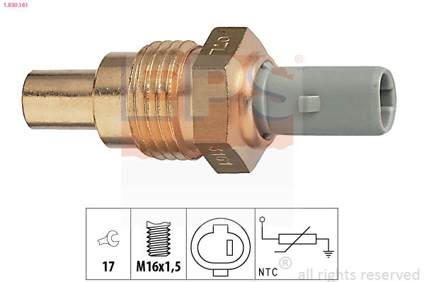 EPS 1.830.161 Sensor, coolant temperature