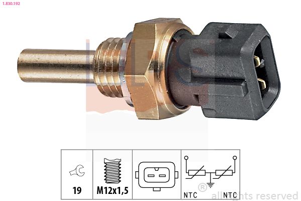 EPS 1.830.192 Sensor, coolant temperature