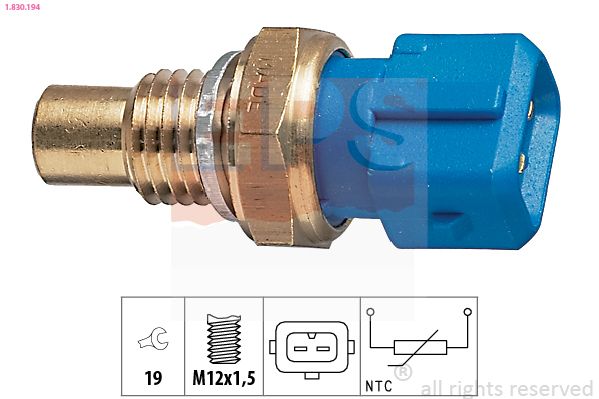 EPS 1.830.194 Sensor, coolant temperature