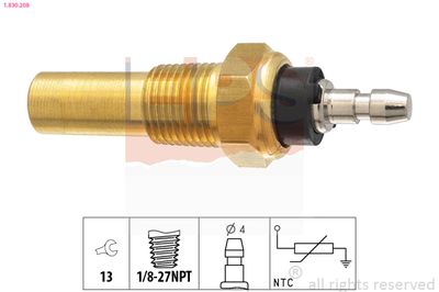 Sensor, coolant temperature EPS 1.830.208