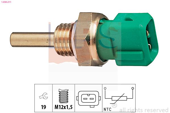 EPS 1.830.211 Sensor, coolant temperature