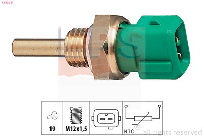 Sensor, coolant temperature EPS 1.830.211