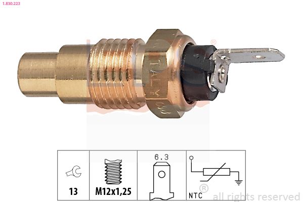 EPS 1.830.223 Sensor, coolant temperature