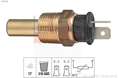 Sensor, coolant temperature EPS 1.830.228