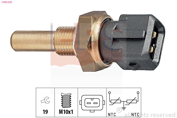 EPS 1.830.229 Sensor, coolant temperature