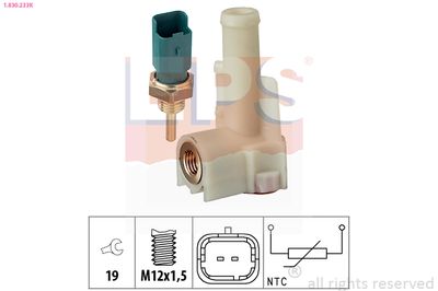 Sensor, coolant temperature EPS 1.830.233K