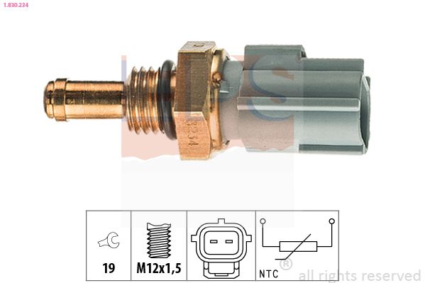 EPS 1.830.234 Sensor, oil temperature