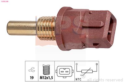 Sensor, oil temperature EPS 1.830.248