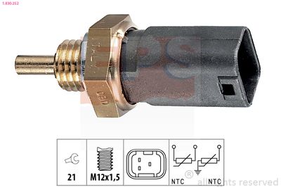 Sensor, coolant temperature EPS 1.830.252