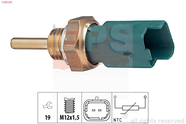 EPS 1.830.261 Sensor, coolant temperature