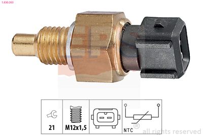 Sensor, coolant temperature EPS 1.830.303