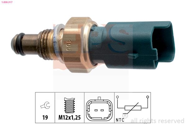 EPS 1.830.317 Sensor, coolant temperature