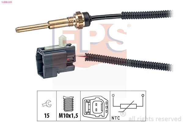 EPS 1.830.331 Sensor, coolant temperature