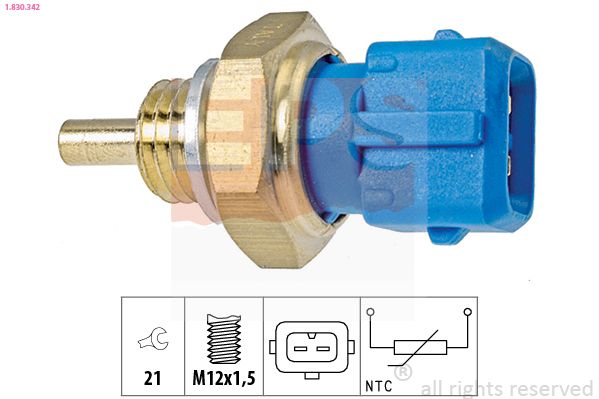 EPS 1.830.342 Sensor, coolant temperature