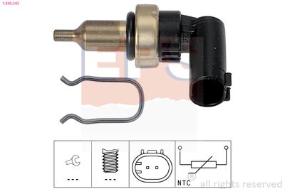 Sensor, coolant temperature EPS 1.830.343