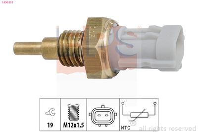 Sensor, oil temperature EPS 1.830.351