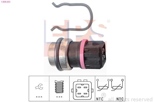 EPS 1.830.353 Sensor, coolant temperature