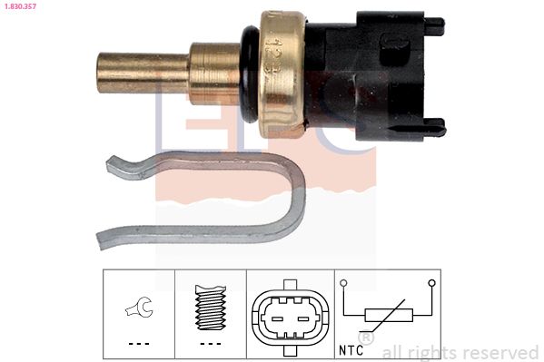 EPS 1.830.357 Sensor, coolant temperature