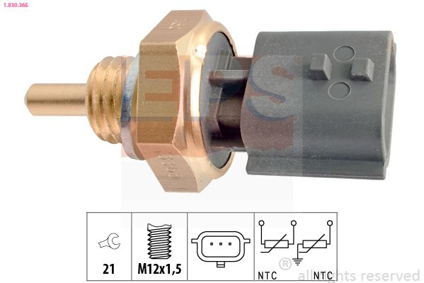 EPS 1.830.365 Sensor, coolant temperature
