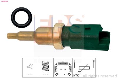 Sensor, coolant temperature EPS 1.830.399