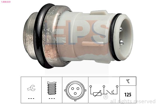 EPS 1.830.533 Sensor, coolant temperature