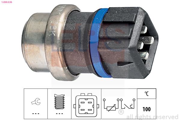 EPS 1.830.536 Sensor, coolant temperature