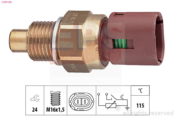 EPS 1.830.540 Sensor, coolant temperature