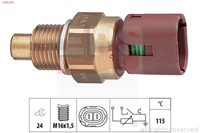 Sensor, coolant temperature EPS 1.830.540