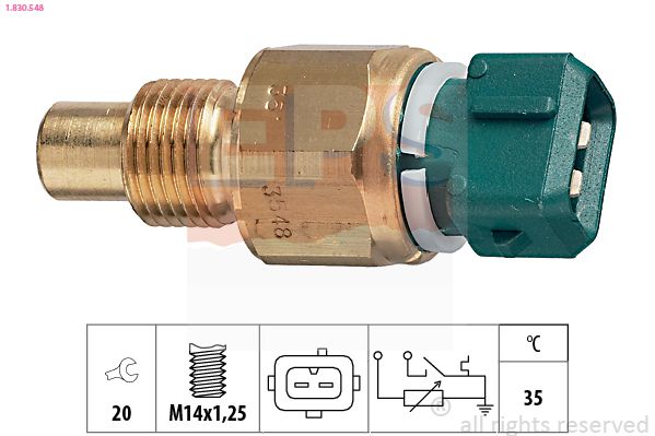 EPS 1.830.548 Sensor, coolant temperature